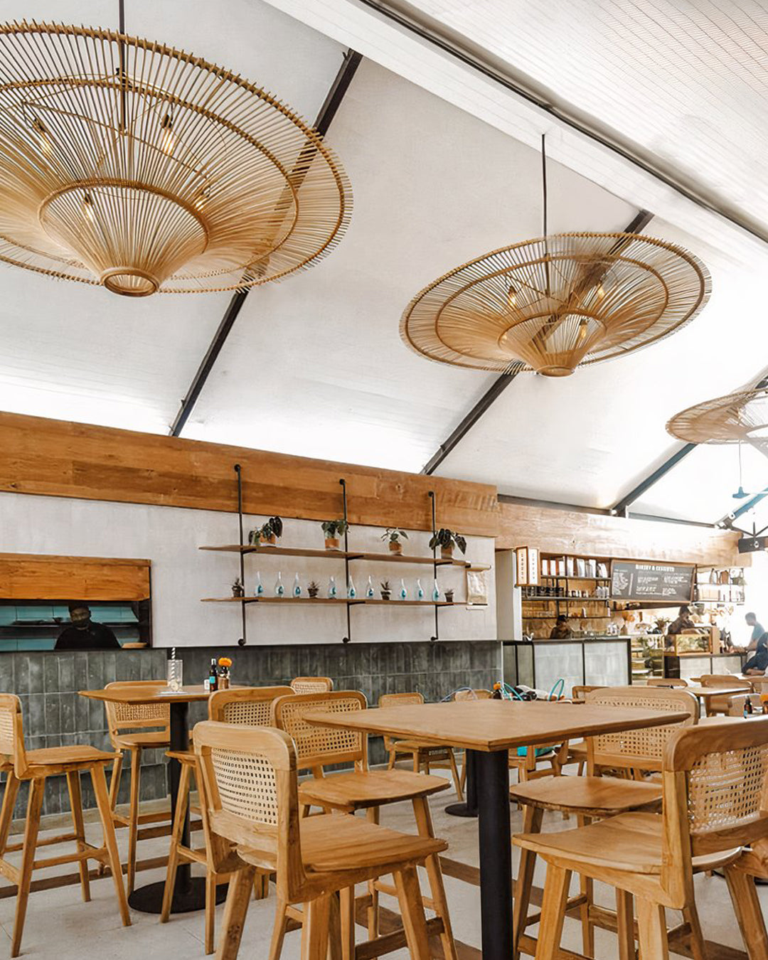 Lámpara Colgante Bali Umbrela Chic