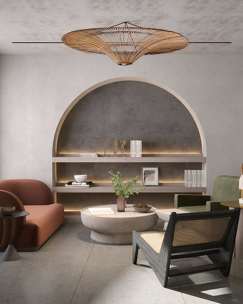 Lámpara Colgante Bali Umbrela Chic