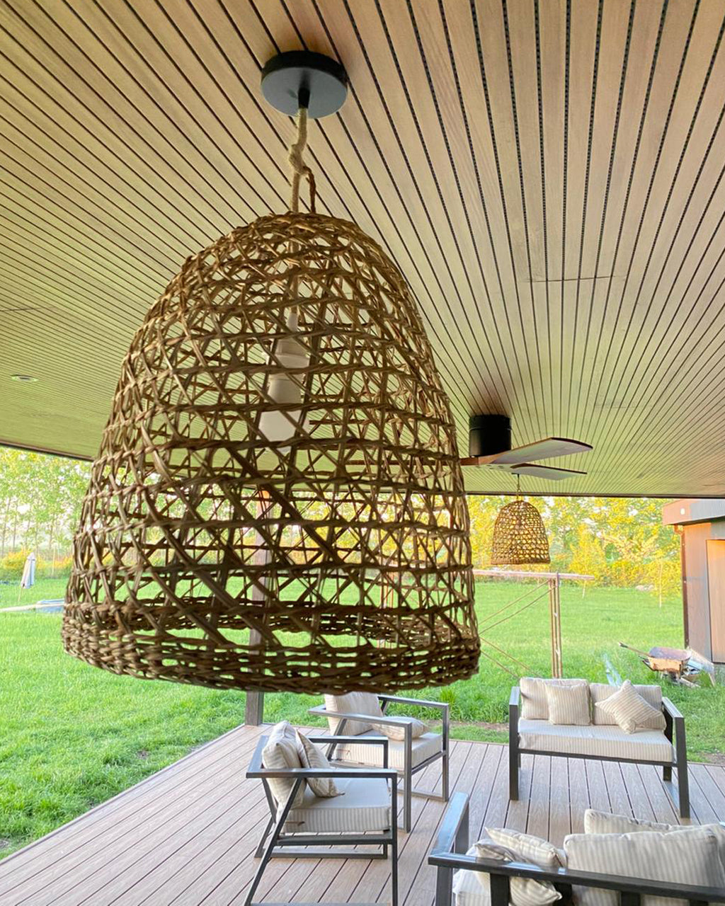 Lámpara Colgante Domo Chic 40 x 45 Manila