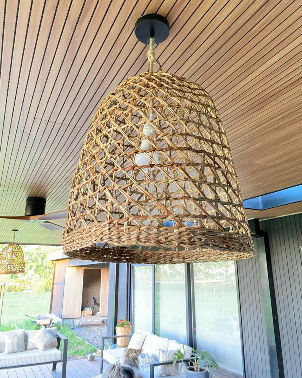 Lámpara Colgante Domo Chic 40 x 45 Manila