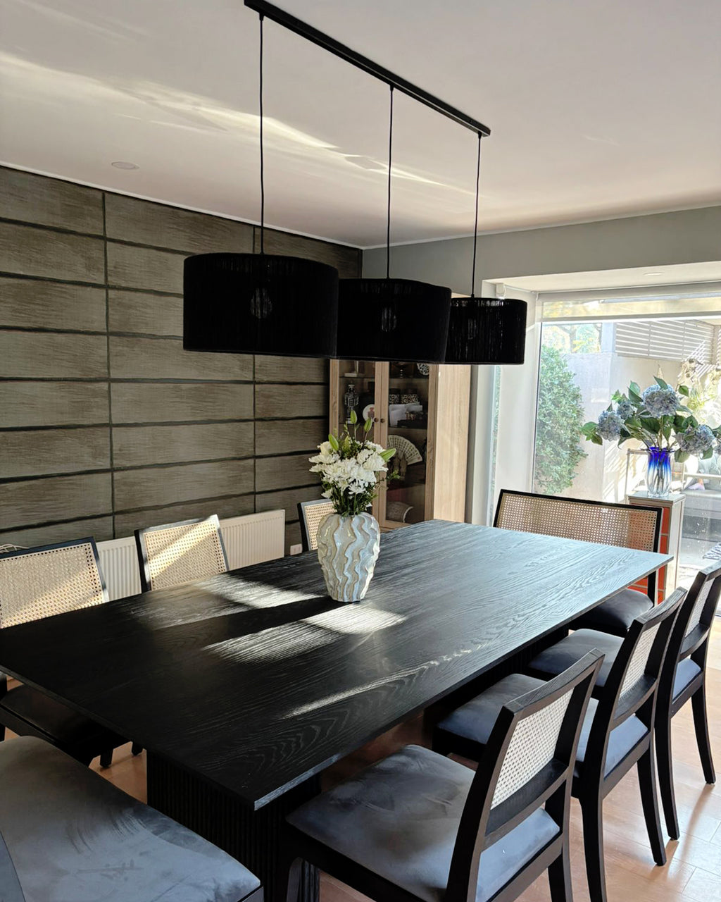 Lámpara Colgante Triada Chic Cilíndrica