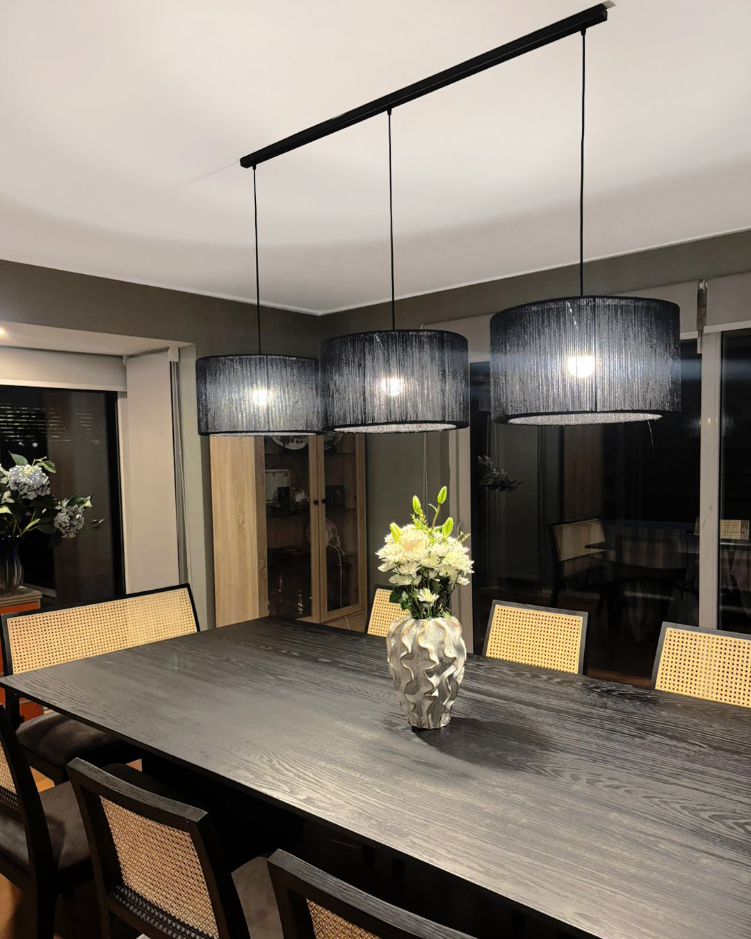 Lámpara Colgante Triada Chic Cilíndrica