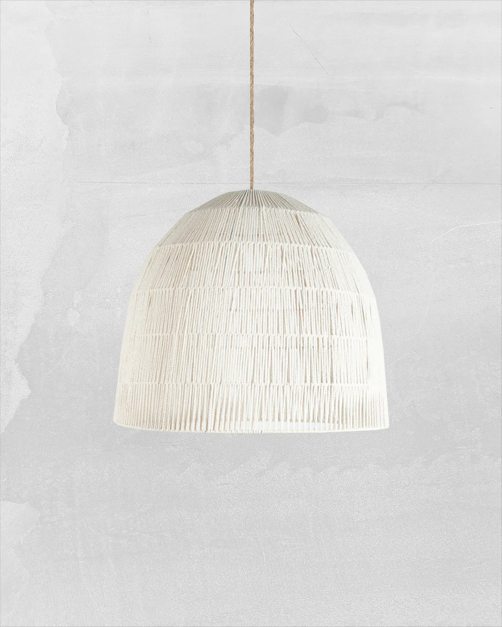 Lámpara Colgante Domo Chic 60 x 60 Fibra Natural