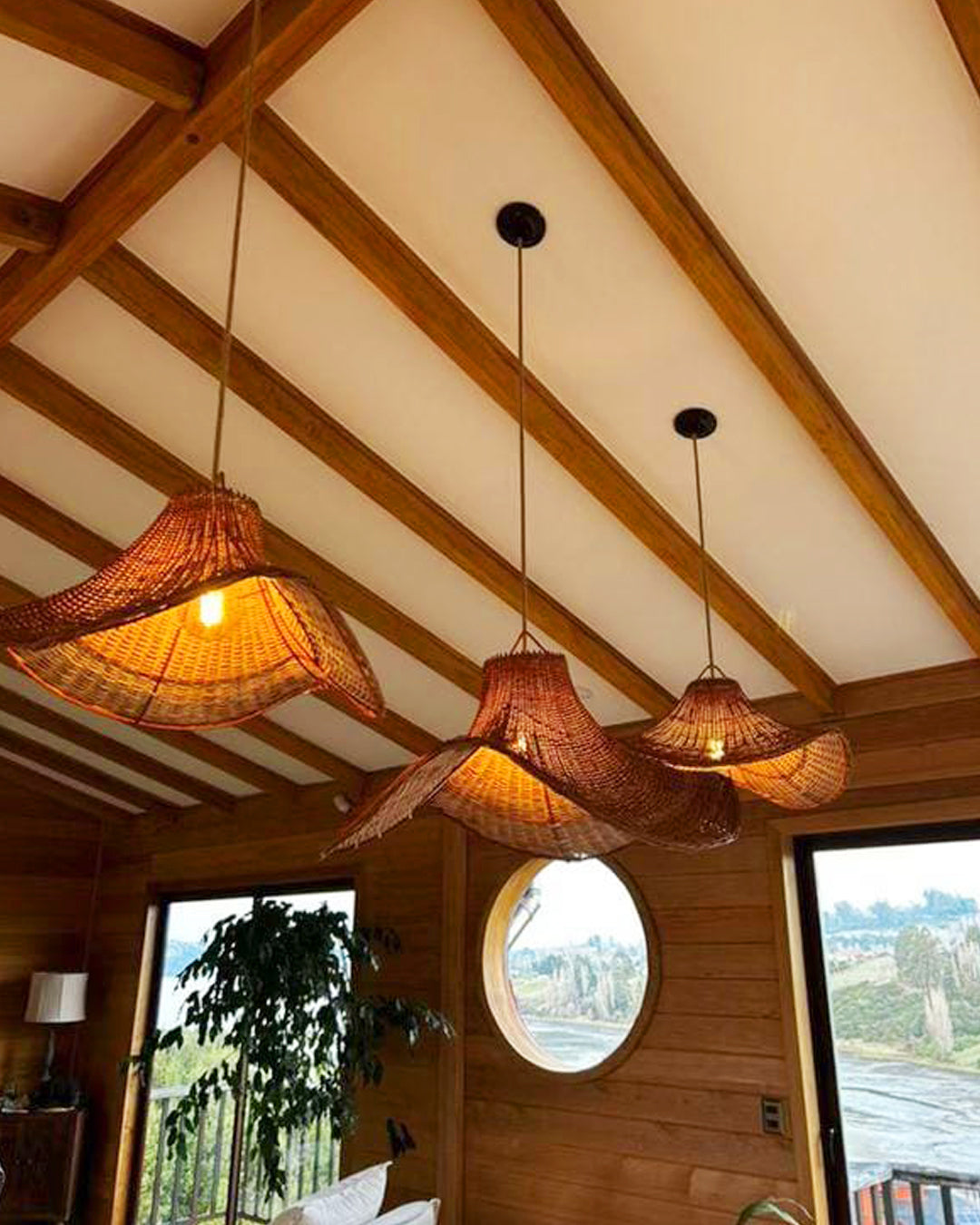 Lámpara Colgante Mantarraya Chic