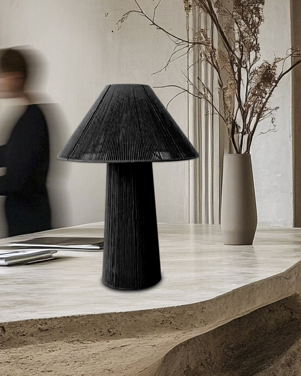 Lámpara Sobremesa Fungi Black