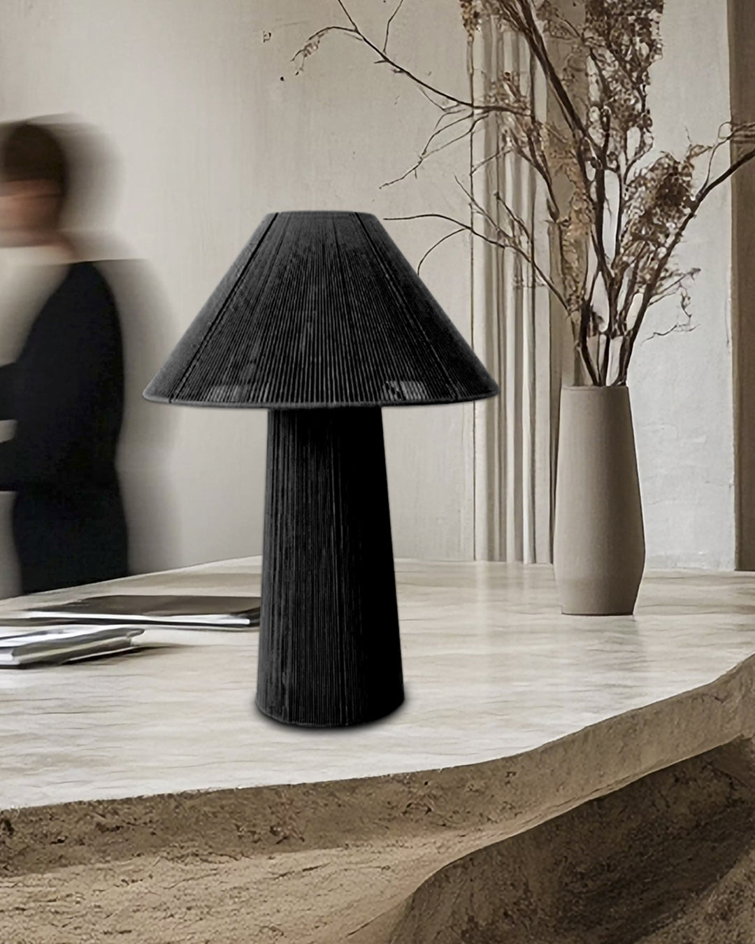 Lámpara Sobremesa Fungi Black