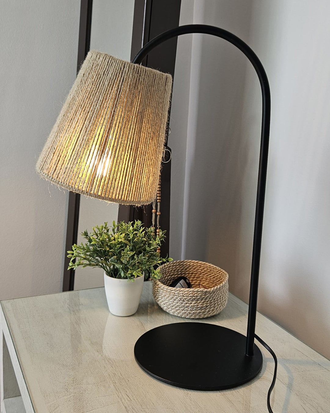 Lámpara Sobremesa Selecta Curva