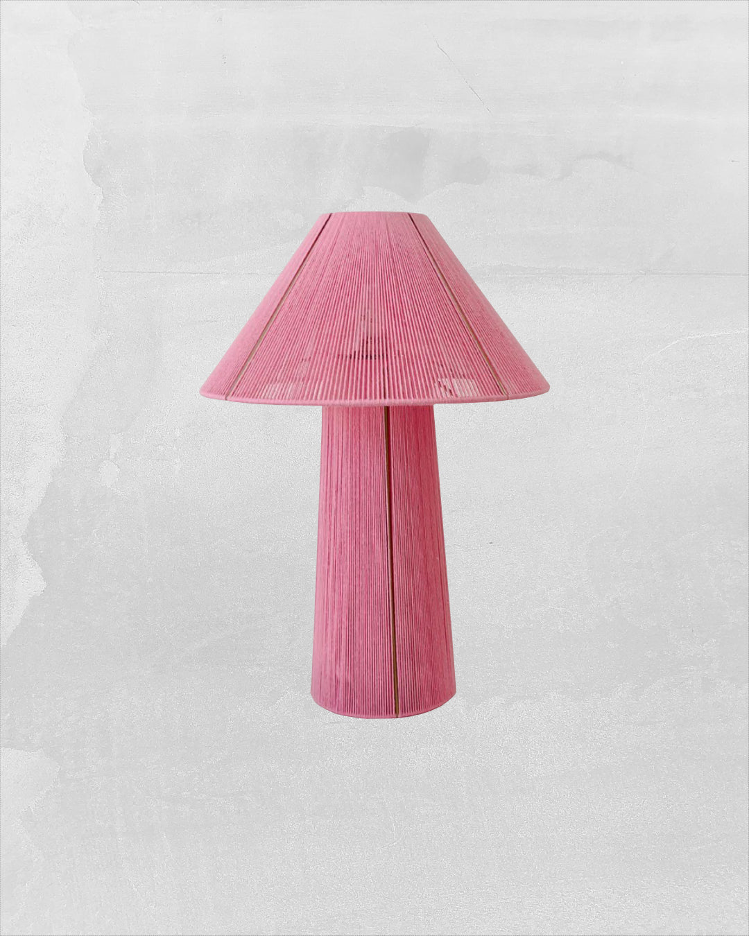 Lámpara Sobremesa Fungi Rosa